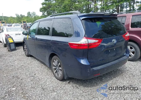 2018 Toyota Sienna Le 7 Passenger из США, поврежденный, VIN 5TDJZ3DC2JS201512
